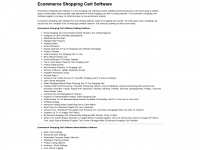 ecommerceshoppingcartsoftware.org Thumbnail