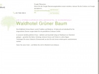 Waldhotel-gruener-baum.de