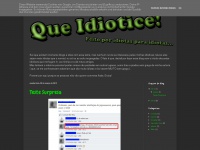 Queidiotice.blogspot.com