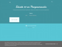 Sacate20enprogramacion.blogspot.com