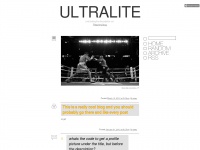 Ultralite.tumblr.com