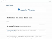 argentinatelefonos.com Thumbnail