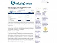 Stopbuyingcrap.com