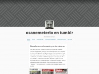 Osanemeterio.tumblr.com