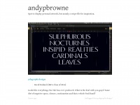 Andypbrowne.tumblr.com