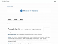 slovakiatelephones.com Thumbnail