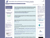 aplv-languesmodernes.org Thumbnail