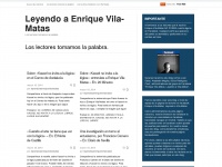 leyendoaenriquevilamatas.wordpress.com Thumbnail