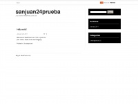 Sanjuan24prueba.wordpress.com