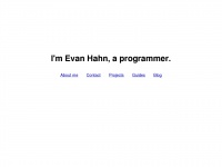 Evanhahn.com