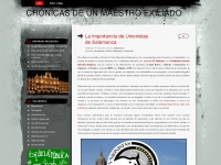 Cronicasdeunmaestroexiliado.wordpress.com