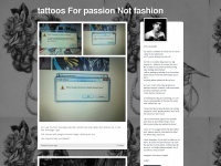 Tattoosforpassionnotfashion.tumblr.com