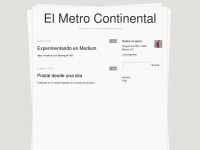 Metrocontinental.tumblr.com