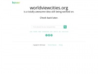 Worldviewcities.org