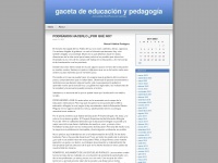 Gacetadeeducacion.wordpress.com