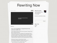 Rewritingnow.tumblr.com