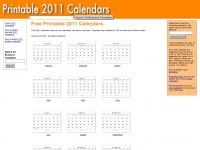 printable2011calendar.com