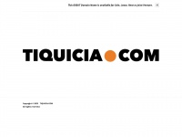 tiquicia.com Thumbnail