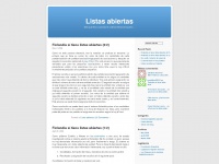 Listasabiertas.wordpress.com