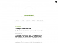 zacbowling.com