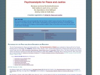 Psychoanalystsopposewar.org