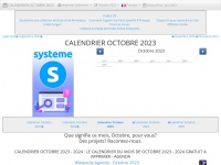 Calendrier-octobre.com