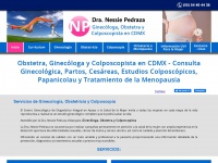 ginecologacolposcopistadf.com.mx Thumbnail