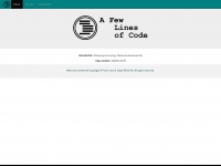 Afewlinesofcode.com