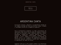 Argentinacanta.org