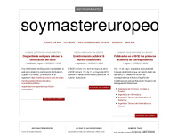 Soymastereuropeo.wordpress.com