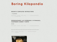 Kilopondio.tumblr.com