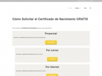 Certificadodenacimiento.info