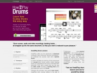 how2play-drums.com Thumbnail