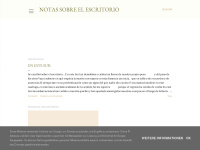 Notasobrelescritorio.blogspot.com