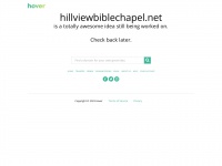 Hillviewbiblechapel.net