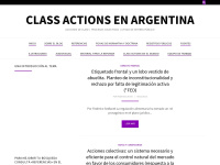 Classactionsargentina.com