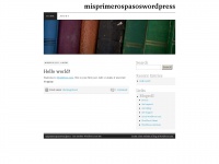 Misprimerospasoswordpress.wordpress.com