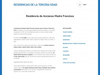 Residenciamadrefrancisca.com