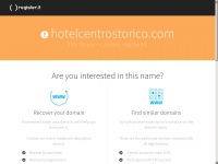 hotelcentrostorico.com