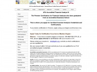 Certifiedfinancialanalyst.org