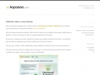 Kapasao.com