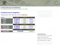 cotizacion-dolar.com.ar Thumbnail