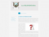 Lafiloventana.wordpress.com