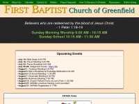 Greenfieldfirstbaptist.com