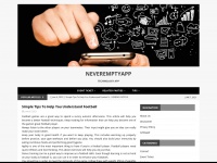 neveremptyapp.com