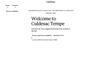 Culdesac.com