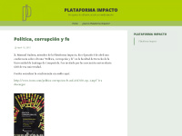Plataformaimpacto.wordpress.com
