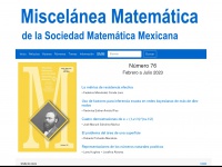 miscelaneamatematica.org
