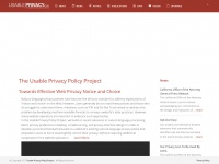 Usableprivacy.org