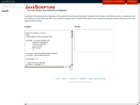 Javascripture.com